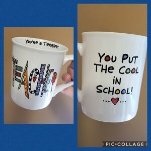 Terrific Teacher by Lorrie Veasey Coffee Mug